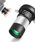 2X Barlow Lens Upgrade For 1.25 Inch Eyepieces All Metal CNC Black Anodized Telescope Accessory With M42 Thread Shown