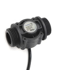 Must Have 1 Inch Water Flow Sensor Hall Effect Flow Meter Pack Of 2 Made From Food Grade Plastic 1-60 L/min Flow Meter