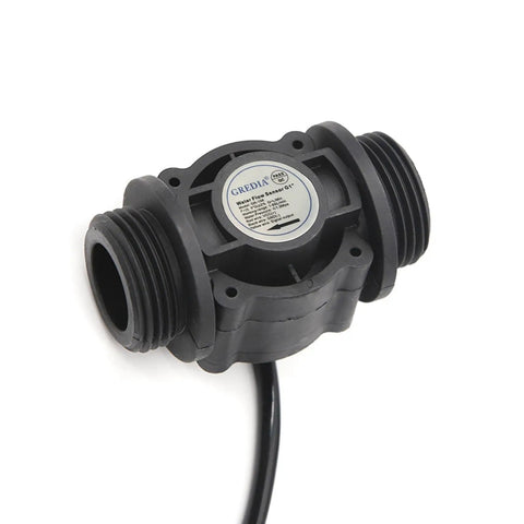 Must Have 1 Inch Water Flow Sensor Hall Effect Flow Meter Pack Of 2 Made From Food Grade Plastic 1-60 L/min Flow Meter