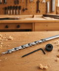 Anu Limen 9mm Round Shank Twist Step Drill Bit Set For Pocket Hole Jig Guide Kit With Wrench For Quick Wood Joinery And Furniture Making Projects That Get The Job Done Right, steel drill bit with wrench