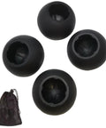 17mm Anti Sink Rubber Ball Feet For Camping And Folding Chairs with mesh bag