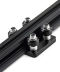 Small V Wheel Plate 4 Pack Gantry Rod Plate With Wheel For 2020 Aluminum Profile CNC And 3D Printer Parts mounted on aluminum extrusion