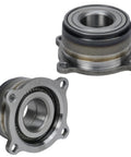 Front And Rear Wheel Bearing And Hub Assembly Kit For 4X4 Nissan Frontier 2005 2019 Xterra 2005 2015 And Suzuki Equator 2009 2012, parts view