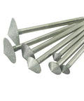 Umbrella Shape Diamond Burr Set For Rotary Tools, 7 Pc 240 Grit With One Eighth Inch Shank, different sizes arranged