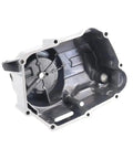 Straight Up Motorcycle Crankcase Cover And Clutch Replacement With Dead Nuts Exact Fit for 125cc engine, showing internal structure.