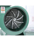 Fan blade detail of 1-1/2 HP Portable Dust Collector For The Shop, 1300 CFM Airflow, 9 Inch Static Pressure, 6 Inch Inlet With Dual 4 Inch Openings