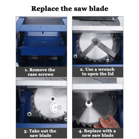 Heavy Duty Benchtop Table Saw For Woodworking And Weekend Warriors Providing Swift Carving Polishing Drilling Plus Accurate Milling With a Chill Motor That Never Breaks a Sweat blade replacement guide.