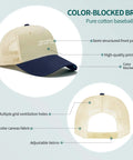 No Crying On The Yacht Women Trucker Hat Vintage Vibe Cap With Breathable Mesh Anti Sweat Band and Adjustable Snapback