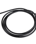Top Grade PU Air Line Hose With Quick Connect Fittings Fits Tire Changer Machines Shop Repair Durable Black Tubing 6mm ID Resists Hardening Cracking Aging Heavy Use Strong Build For Mechanics Who Need Reliable Garage Gear That Works Awesome, coiled black hose