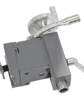 Adjustable Multifunctional MT2 Tailstock Live Center For Wood And Metal Lathes with Die Cast Aluminum Construction, top view