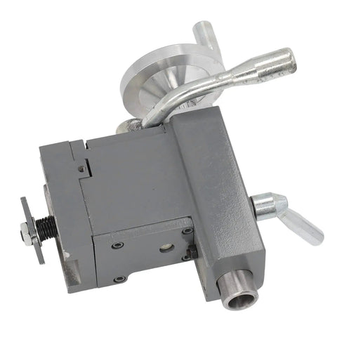 Adjustable Multifunctional MT2 Tailstock Live Center For Wood And Metal Lathes with Die Cast Aluminum Construction, top view