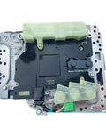 Up Your Ride With This TCU Valve Body Transmission Control Module Set For 2008 Plus Infinity Q50 top view showcasing electronic controls and connectors.