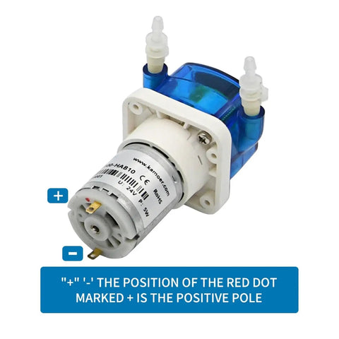 KPHM100 24V Adjustable Peristaltic Dosing Pump, 0-180ML/Min Flow Rate With Brush Motor Great For Lab And Industrial Applications High Accuracy Reliable Performance Compact Design Easy To Use Save Time Effort