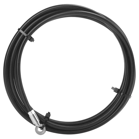 6.6Ft Bicycle Hydraulic Disc Brake Hose With Connection Insert For Guide R RS G2, coiled stainless steel, copper olive joints