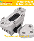 Close-up of a transmission mount for 2014-2021 Jeep Cherokee and 2015-2019 Chrysler 200 2.4L, durable and heavy-duty.