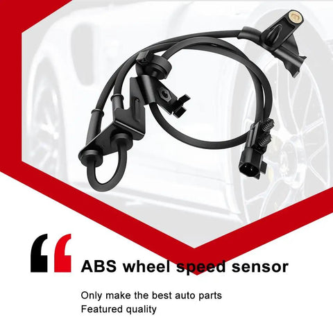 Front Right ABS Wheel Speed Sensor For 2006 2007 Dodge Caravan Grand Caravan And Chrysler Town And Country ALS2115 4683470AF 4683470AE Replacement Easy Install Reliable Vehicle Stability Sensor, black cable