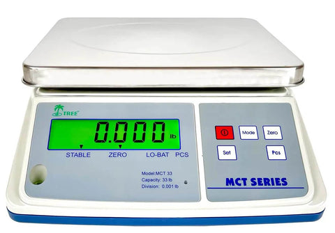 7 Lb Counting Scale With 0.0002 Lb Precision For Warehouse And Manufacturing, Industrial Grade Weighing Instrument with digital display