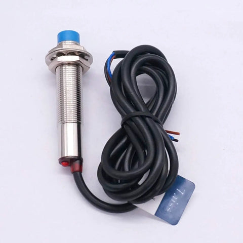 Must-Have Inductive Proximity Sensor Switch 5V DC NPN Normally Open LJ12A3-4-Z-BX, cylindrical with cables, side view
