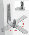 Built Tough Stainless Steel Pivot Door Hinge Delivering Slick 360 Degree Spin And Instant Auto Close Function For Heavy Duty Room Dividers And Thick Hardwood Trims, showing mounting detail.
