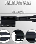 Volvo Truck Outer Door Handle Lower Linkage Rod Replacement Black Finish Built Tough For Easy Install And Long Lasting Durability Restores Smooth Door Release And Reliable Operation Across Volvo Trucks, 9.5cm black plastic