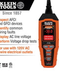 RT390 Circuit Analyzer With Large Color LCD For Quick, No Nonsense Wiring Fault Checks, AFCI And GFCI Tester shown in packaging