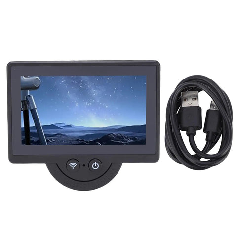 WiFi Eyepiece Camera For Telescopes, 1080P Digital Eyepiece with 4.3 Inch HD Display and USB cable for astrophotography