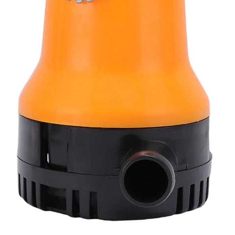Heavy Duty Submersible Utility Pump With Full Copper Motor 1110 Gph Direct Current showing the bottom connection for drainage.