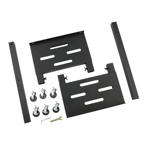Heavy Duty Furniture Dolly With 2000 Lbs Capacity Steel Panel Heavy Load Moving Cart parts including four swivel casters and frames.
