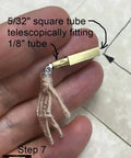 Five Packs Of Two Micro Hinges Ten Piece Miniature Puppet Hinge Set For Ball Socket Wrist Knee And Elbow Joints Stop Motion Animation Armature Includes Ten Screws For Puppet Pros And Model Makers, brass tube joint on thread
