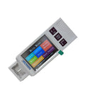 Heavy Duty Portable Surface Roughness Tester Plug And Ready Setup quick charge bright LCD screen showing main menu options.
