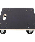 Heavy Duty Furniture Dolly 1320 Lb Capacity With Four Swivel Casters Non Slip Wood Platform