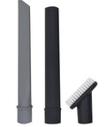 Crevice Tool Dust Brush For Crosswave Cleanview And Eureka Vacuums No Tools Needed Easy Snap In Replacement Accessory For Pet Hair And Tight Corners Compatible With 2252 2489 2486 2254 22543 24899 1831 And NEU181A NEU182A, black and gray set