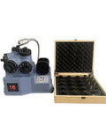 Top Rated Universal End Mill Grinder With Powerful 600W Brushless Motor For Sharp Precision Tool Maintenance And Easy Setup with tool holder box.