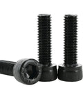 Pro Grade M2 M3 M4 M5 M6 Screws Bolts Nuts Kit Beefy Grade 12.9 Black Carbon Steel DIN912 Hex Socket Cap Head Allen Machine Screws and Nuts Set for Home Shop and DIY Projects black socket cap screws