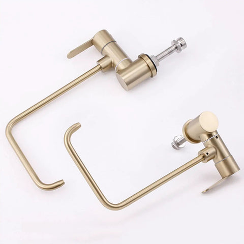 Under-Sink Drinking Water Filter Faucet - 1/4" 240mm Tap, lead-free brass design, suitable for kitchen installation.