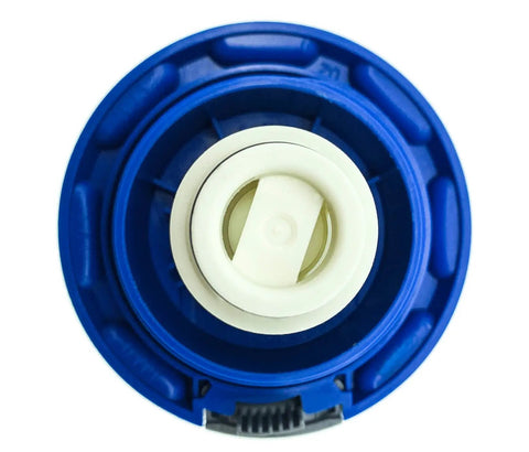Top view of Heavy Duty Coolant Expansion Tank Cap For Audi A4 A5 A6 A7 A8L S4 S5 Q5 Q7 Q8 RS4 RS5 VW Touareg Porsche Direct Fit Replacement