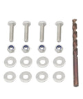 Installation kit with SS316 bolts for Gas-Saving Dorsal Fin Style Hydrofoil Stabilizer For 5-150 HP Outboard And Sterndrive Motors