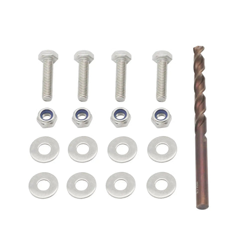 Installation kit with SS316 bolts for Gas-Saving Dorsal Fin Style Hydrofoil Stabilizer For 5-150 HP Outboard And Sterndrive Motors