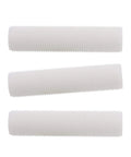Three white cylindrical components for Valve Repair Kit For Bathtub And Shower Replacement With Verve Handles DIY Friendly Easy Install Durable
