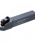 Indexable CNC Lathe Turning Tool Holder 45 Degree MCSNR1616H12 Five Eighth Inch Shank For 40CrMo 42CrMo Steel Carbide Inserts CNMG1204