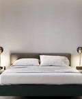 Plug In Wall Sconce Set With Chain Switch Adjustable Angle Gold Wall Lamps for reading bedroom living room lit modern