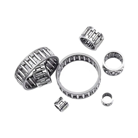 Kickass Low Friction K Series Needle Roller Bearings Pre Lubricated Radial Cage Assembly inner diameters showing various sizes.