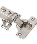 Frameless Cabinet Hinge 35mm Short Arm Hydraulic Corner Hinge For Furniture Durable Zinc Alloy One Piece Easy Install
