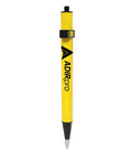 Mini Stakeout Prism Pole Made From Aluminum For High Accuracy Surveying On Site With Field Ready Pro Grade Build Electrostatic Powder Coat Built In Bubble Vial And Carrying Case Included In Bright Yellow pole