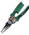 SASKATE 8 In 1 Wire Stripper Pliers With Voltage Tester Multi Functional Crimping Cutting Tool For Electrical Work High Carbon Steel open view