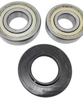 Sick Washer Seal Bearing Kit Replaces Samsung DC62-00156A and 6601-002632 for WF Models includes two steel bearings and rubber seal.