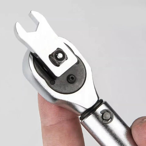 Close-up of Rock Solid 8MM Disc Brake Spanner Heavy Duty Precision Steel Construction designed for hydraulic cable adjustments.