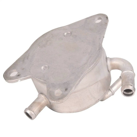 Premium VioziteGam Transmission Oil Cooler Fit For Toyota Camry 2.5L 2012-2016 Hybrid. Keeps Your Engine Cool, Runs Smoother, And Lasts Longer Than Stock Parts With Rock Solid Build Quality. metal transmission oil cooler with mounting holes and hose ports