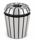 Precision 65Mn Spring Collet With 30mm Clamping Diameter For Cnc Milling And Lathe Tools High Wear Resistance Up To Zero Point Zero Zero Five Mm Accuracy Tight Grip Full Length Slits For Engraving And Regular Machining Jobs Perfect Fit, showcasing the collet's slotted design and finish.