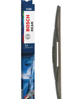 Premium Rear Wiper Blade For 14 Inch Rides Featuring Hassle Free Quick Clip Hookup And All Weather Coated Rubber For Smooth Operator Wiping And Clear Road Views In Any Climate Single Pack in packaging.